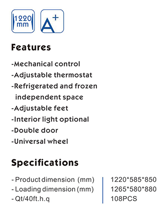 KCD-255 specification